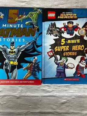 Scholastic Lego Super Heroes and Batman 5 Minute Stories